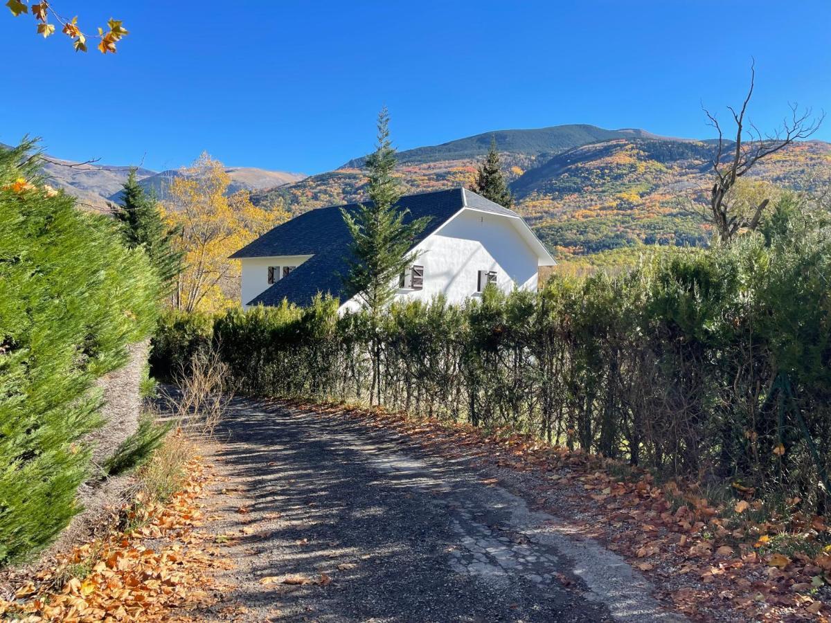 Mirador Del Valle Bed & Breakfast Panzió Eriste Kültér fotó