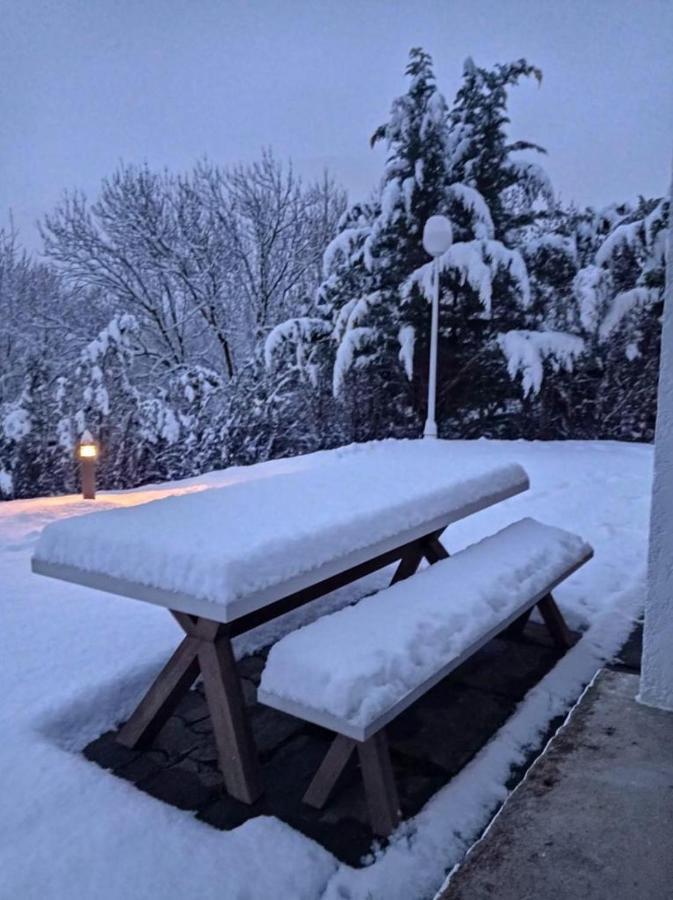 Mirador Del Valle Bed & Breakfast Panzió Eriste Kültér fotó